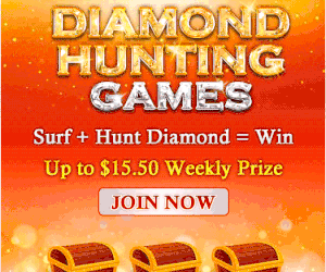 Diamond Hunting Games - Gamified Traffic Exchange